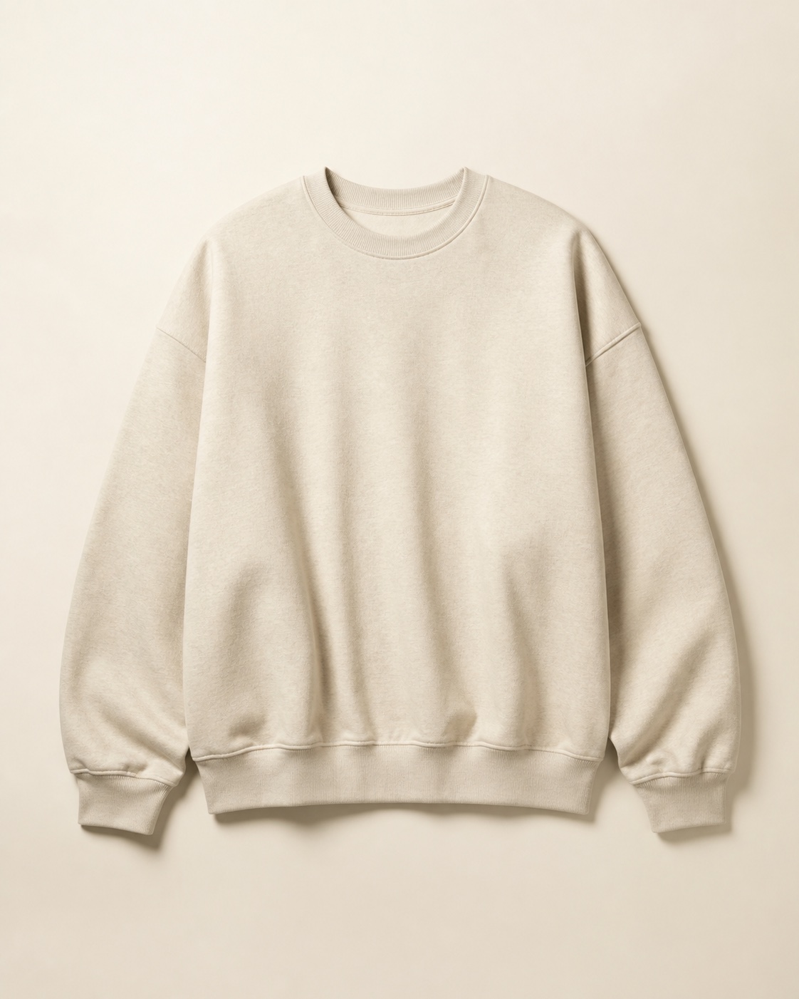Oatmeal oversized sweatshirt
